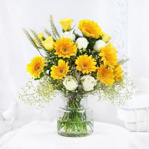 Sunny Bliss Flowers Arrangement