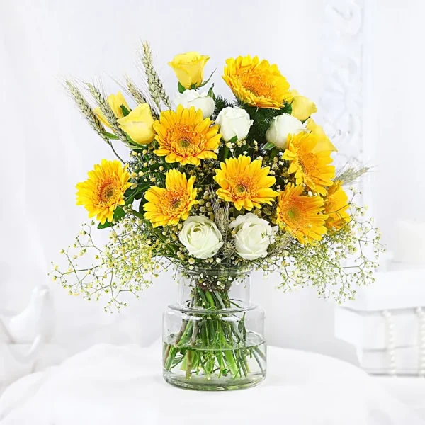 Sunny Bliss Flowers Arrangement