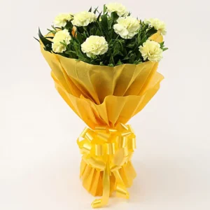 Sunny Carnations Bouquet